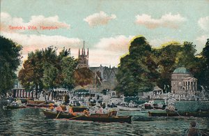 Garricks Villa, Hampton, c1910 av Unbekannt