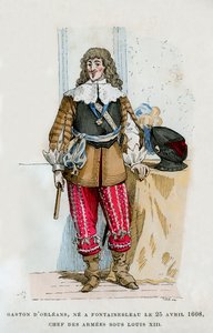 Gaston, Duc dOrleans, befälhavare för arméerna under Ludvig XIII av Frankrike, 1882-1884 av Unbekannt