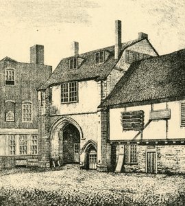 Gateway of St. Saviours, Bermondsey, 1794, 1925. av Unbekannt
