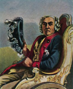 General Fouque 1698-1774. - Målning av Menzel, 1934. av Unbekannt