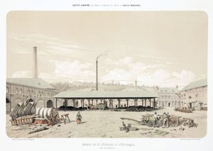 General Industrial Scenes Coal Store, St Leonard, Liège, Belgien av Unbekannt