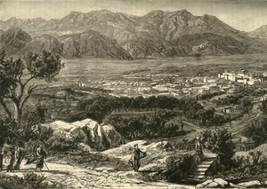 Allmän syn på Sparta, restaurerad, 1890. av Unbekannt
