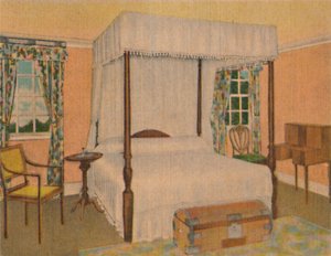 General Washingtons sovrum, 1946 av Unbekannt
