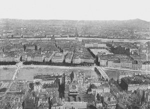 Allmän bild, Lyon, Frankrike, 1895. av Unbekannt