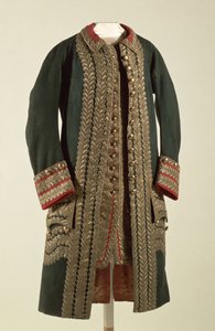 Generalens uniform, tillhörande Alexander Suvorov (1729-1800), sent 1700-tal (ulltyg och siden dekorerade med guldtråd) av Unbekannt