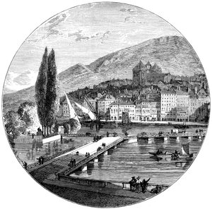 Genève, Schweiz, 1900 av Unbekannt