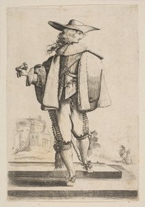 Gentleman with a Glove, 1629. av Unbekannt