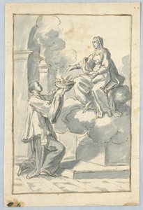 Genuflecting Priest, 1600–1900 -tal av Unbekannt