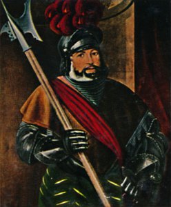 Georg av Frudsberg 1473-1528. - Målning av Amburger, 1934. av Unbekannt