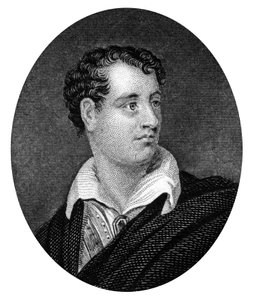 George Gordon Byron, angloskotsk poet och ledande gestalt inom romantiken, 1877 av Unbekannt