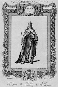 Georg II, c1787 av Unbekannt