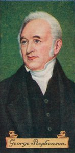 George Stephenson, hämtad från en serie cigarettkort, 1935 av Unbekannt