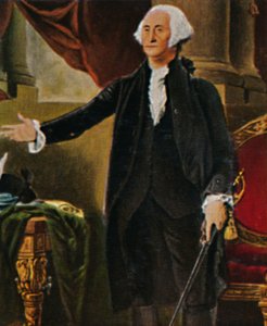 George Washington 1732-1799. - Gravyr efter målningen av G. C. Stuart, 1934. av Unbekannt