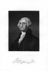 George Washington, USA:s första president, 1872 av Unbekannt