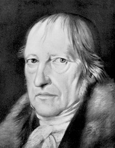 George Wilhlem Friedrich Hegel, tysk filosof av Unbekannt