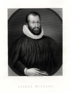 George Wishart, skotsk religiös reformator och protestantisk martyr, 1800-talet av Unbekannt