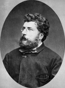 Georges Bizet, fransk kompositör, 1874 av Unbekannt