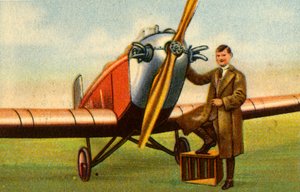 Den tyske flygaren Friedrich Karl von Koenig-Warthausen, 1932. av Unbekannt
