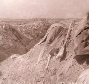 Tysk kropp, Somme, norra Frankrike, c1914-c1918 av Unbekannt