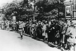Tysk ockupation av Paris, 14 juni 1940 av Unbekannt