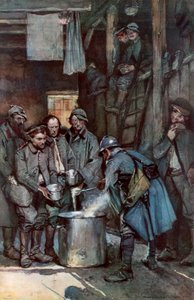 Tyska fångar i Souville, Verdun, Frankrike, 26 mars 1916, 1926 av Unbekannt