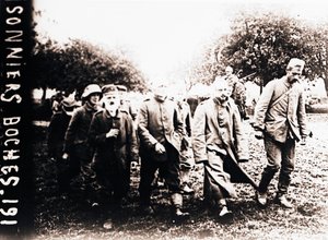 Tyska krigsfångar, c1914-c1918 av Unbekannt