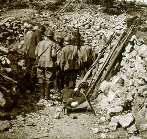 Tysk sårade, c1914-c1918 av Unbekannt