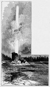 Jätte gejser, 1883 av Unbekannt