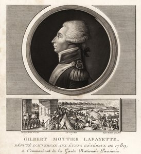 Gilbert Mottier Lafayette, suppleant i Augergne till Etats Generaux av Unbekannt