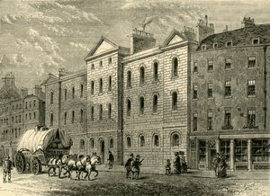 Giltspur Street Compter, 1840, c1872. av Unbekannt