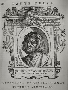 Giorgione. Från: Giorgio Vasari, Livet för de mest utmärkta italienska målarna, skulptörerna och arkitekterna, 1568 av Unbekannt