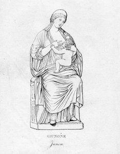 Juno Junon, c1850 av Unbekannt