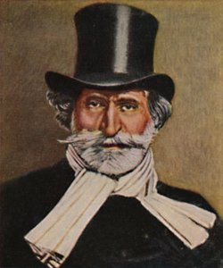 Giuseppe Verdi 1813-1901. - Målning av Michel, 1934. av Unbekannt