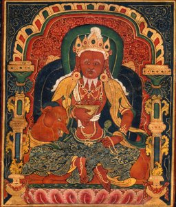Eldens gud, Agni, av Medicin Buddha Mandala av Unbekannt