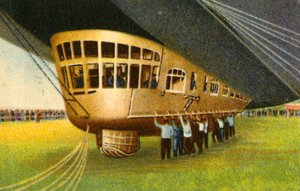Gondol för en zeppelinare, 1932. av Unbekannt
