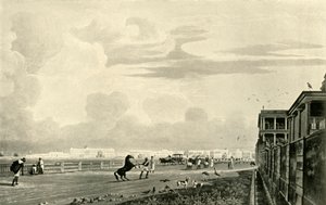 Government House, från Chowringhee, 1820, 1925. av Unbekannt
