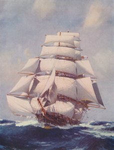 Gracefully Riding the Seas, 1936 av Unbekannt