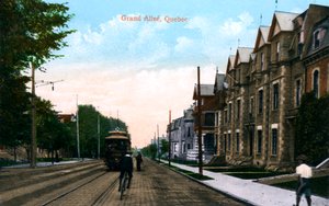 Grand Allee, Quebec, 1900-talet av Unbekannt