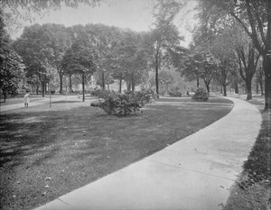 Grand Circus Park, Detroit, Michigan, c1897. av Unbekannt