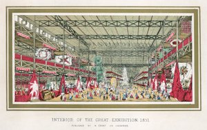 Stor utställning, Crystal Palace, Hyde Park, London, 1851 av Unbekannt