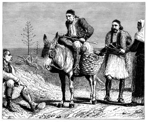 Grekiska bönder, c1890 av Unbekannt