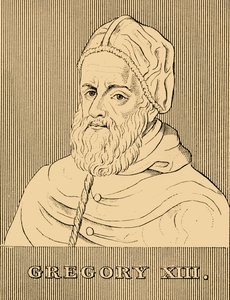 Gregorius XIII, 1502-1585, 1830. av Unbekannt