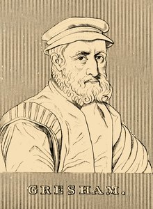 Gresham, c1519-1579, 1830. av Unbekannt