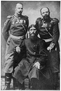 Grigoriy Efimovich Rasputin, rysk mystiker och helig man av Unbekannt