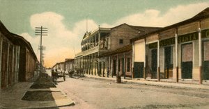 Guantanamo - Calixto Garcia Street, 1907. av Unbekannt