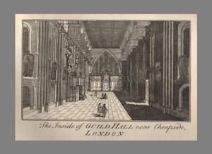 Guild Hall interiör, 1886. av Unbekannt