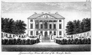 Gunnersbury House, säte för prinsessan Amelia av Unbekannt