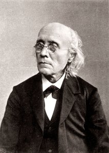 Gustav Theodor Fechner, tysk experimentell psykolog, c1883-c1884 av Unbekannt