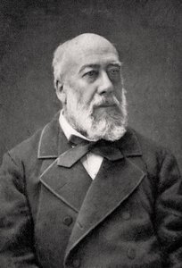 Gustave Nadaud, fransk låtskrivare, 1880 av Unbekannt