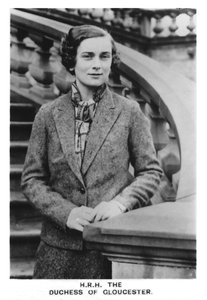 HKH Hertiginnan av Gloucester 1901-2004, 1937 av Unbekannt